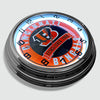 Cincinnati Bengals - Metal White Neon Clock For the Sports Lover Sign Box Co.