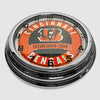 Cincinnati Bengals - Metal White Neon Clock For the Sports Lover Sign Box Co.
