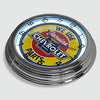 Genuine Chevrolet Parts - Metal White Neon Clock For the Gear Head Sign Box Co.