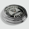 Las Vegas Raiders - Metal White Neon Clock For the Sports Lover Sign Box Co.