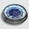 Chevrolet 'American Original' - Metal White Neon Clock For the Gear Head Sign Box Co.