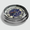 Chevrolet 'American Original' - Metal White Neon Clock For the Gear Head Sign Box Co.
