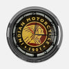 Indian Motorcycles - Metal White Neon Clock For the Gear Head Sign Box Co.
