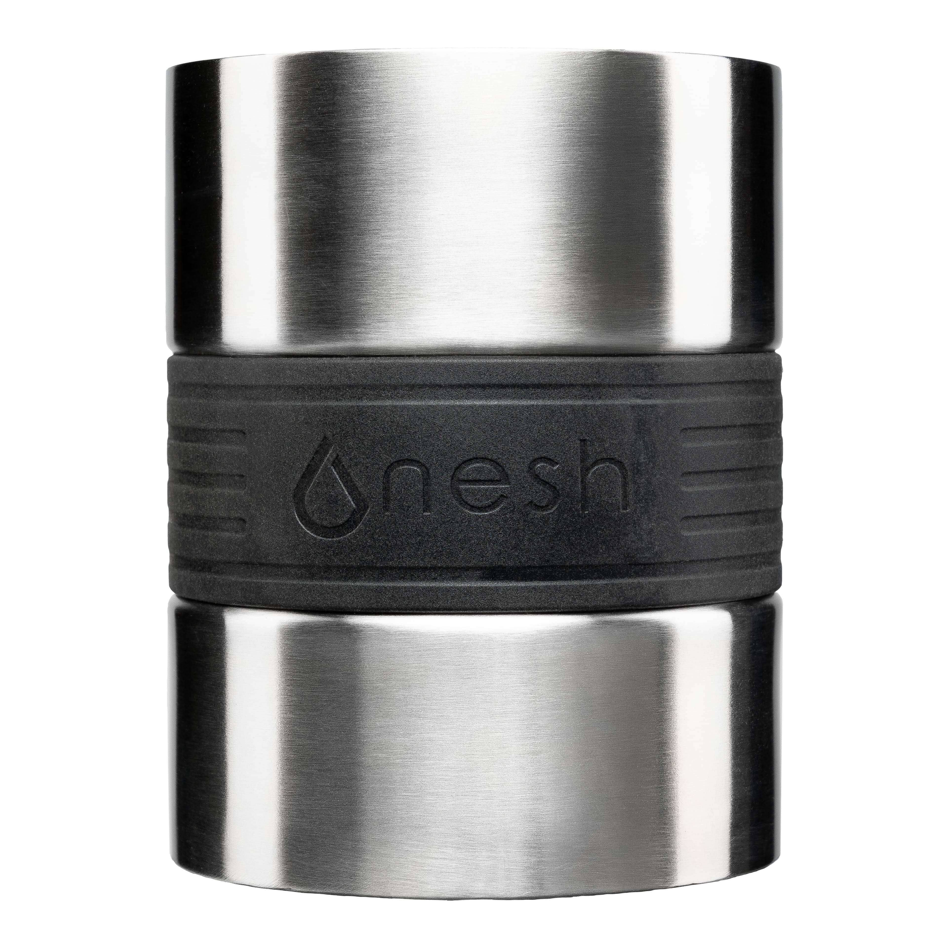 Nesh Whiskey Chiller and Double Wall Glass Tumbler Set