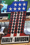 Harley-Davidson 'Number One' - Poker Chip Display For the Gear Head From the Mind