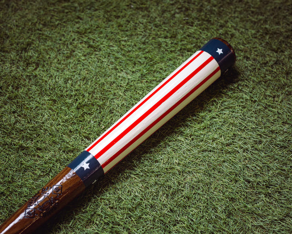 Old Glory - Baseball Art Bat