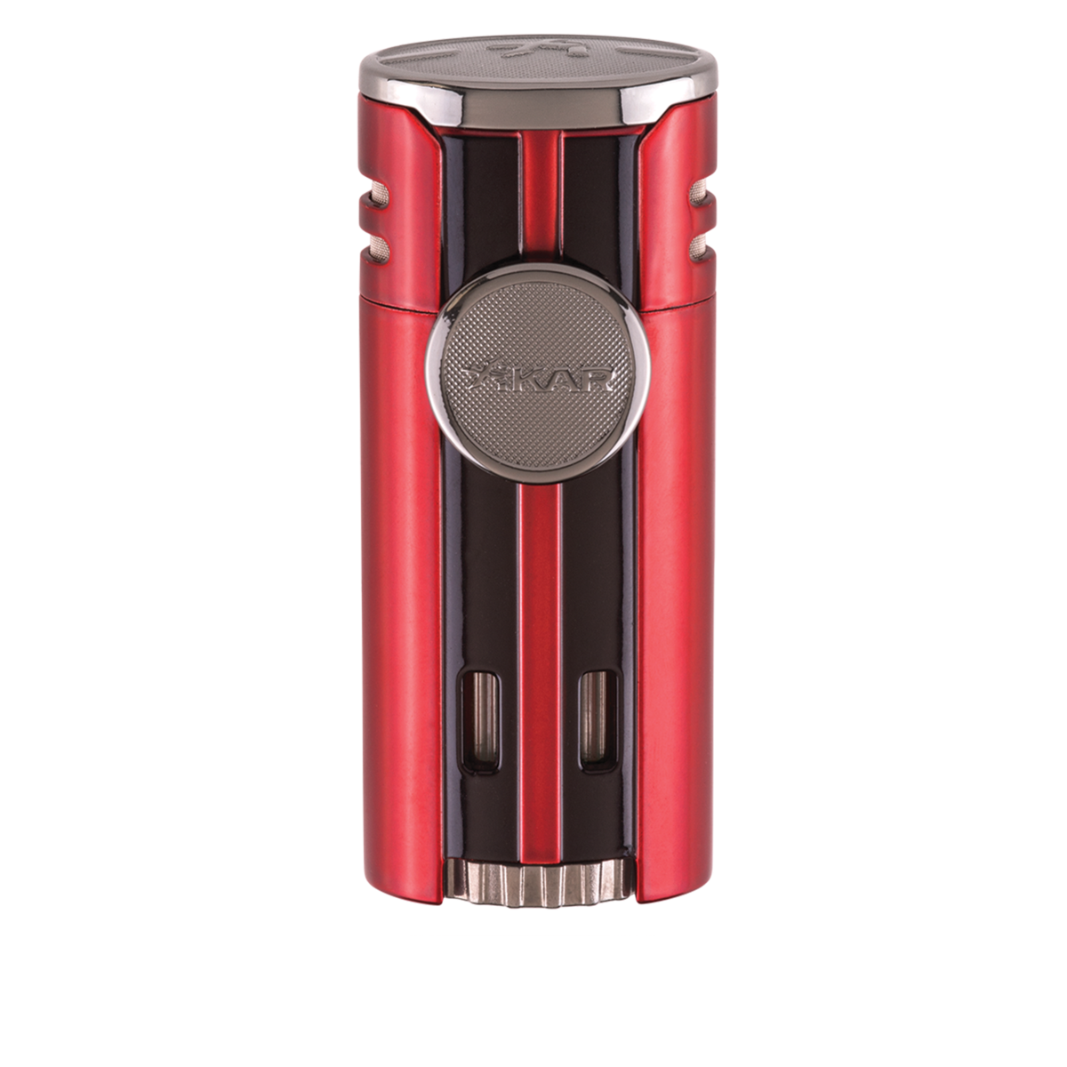 Xikar HP4 Quad-Jet Flame Cigar Lighter For the Bar Quality Importers Red