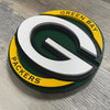 Green Bay Packers - Layered Wood Sign For the Sports Lover Arizona Copper Beard