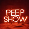 Peep Show Neon Signs