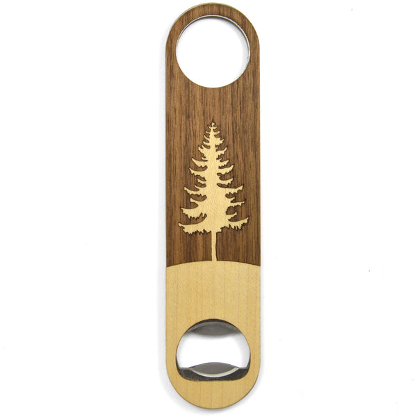 Pine Tree - Wooden Bottle Opener For the Bar Autumn Woods