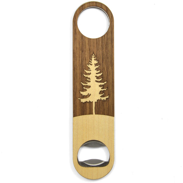 Pine Tree - Wooden Bottle Opener