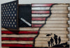 "Heroes In Arms" Concealment Flag