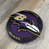Baltimore Ravens - Layered Wood Sign For the Sports Lover Arizona Copper Beard