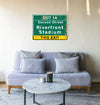 Riverfront Stadium – Classic Stadium Metal Sign