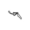 Black Suzuka circuit metal wall art with track outline and logo