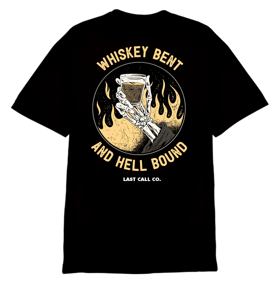 Last Call Co. Whiskey Bent S/S Tee