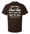 Last Call Co. Here Badge S/S Tee