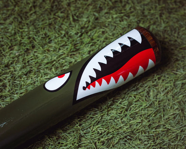 "Shark Bat"  - Baseball Art Bat