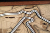 Silverstone Circuit - Formula 1 - 3D Wood Track Map