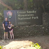 Great Smoky Mountains National Park – Wood Replica Entrance Sign For the Outdoorsman Tiny Wooden Signs
