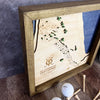 Old Course at St. Andrews - Handmade Wood Course Map For the Sports Lover Bauer Gift Co.