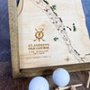 Old Course at St. Andrews - Handmade Wood Course Map For the Sports Lover Bauer Gift Co.