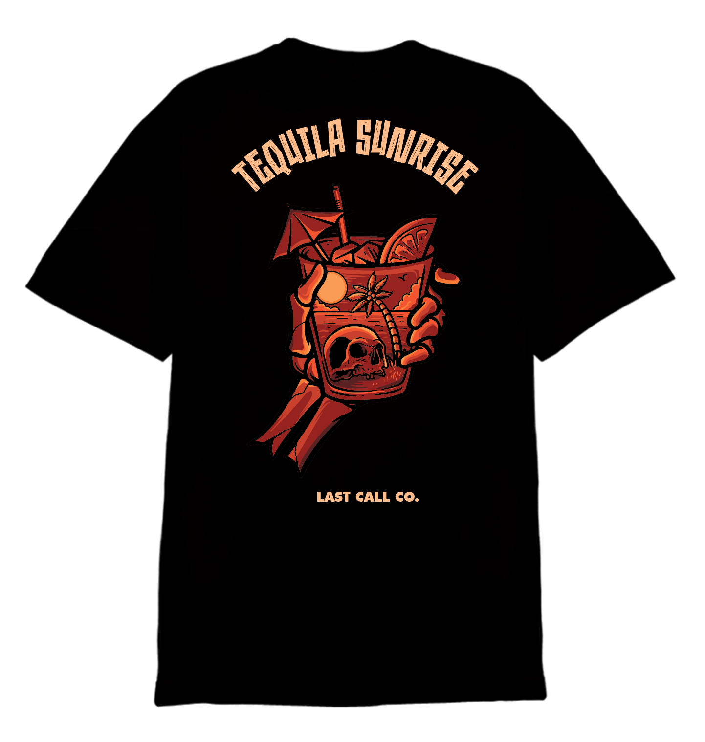 Last Call Co. Tequila Sunrise S/S Tee