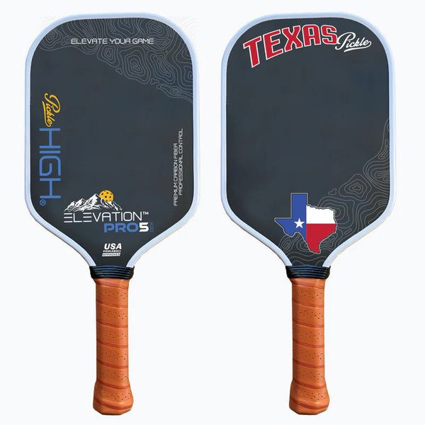Picklehigh Elevation PRO5 - Texas Edition Pickleball Paddle For the Sports Lover Picklehigh