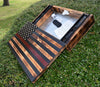 Thin Red Line American Flag Concealed Gun Case - With Magnetic Release For the Outdoorsman 13 Stripes
