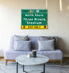 Three Rivers Stadium – Classic Stadium Metal Sign