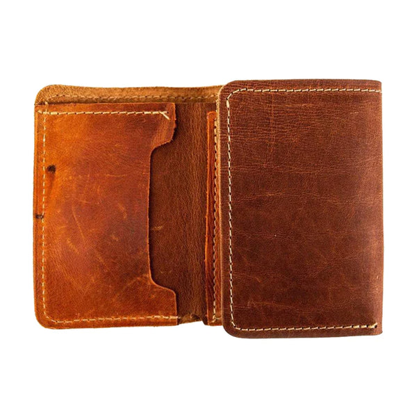 Vintage Baseball Glove Wallet - Trifold Style For the Sports Lover Fielder's Choice