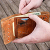 Vintage Baseball Glove Wallet - Trifold Style For the Sports Lover Fielder's Choice