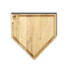 Full Size (17" x 17") Home Plate Cutting Board With Trough