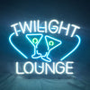 Twilight Lounge Martinis Neon Light Sign