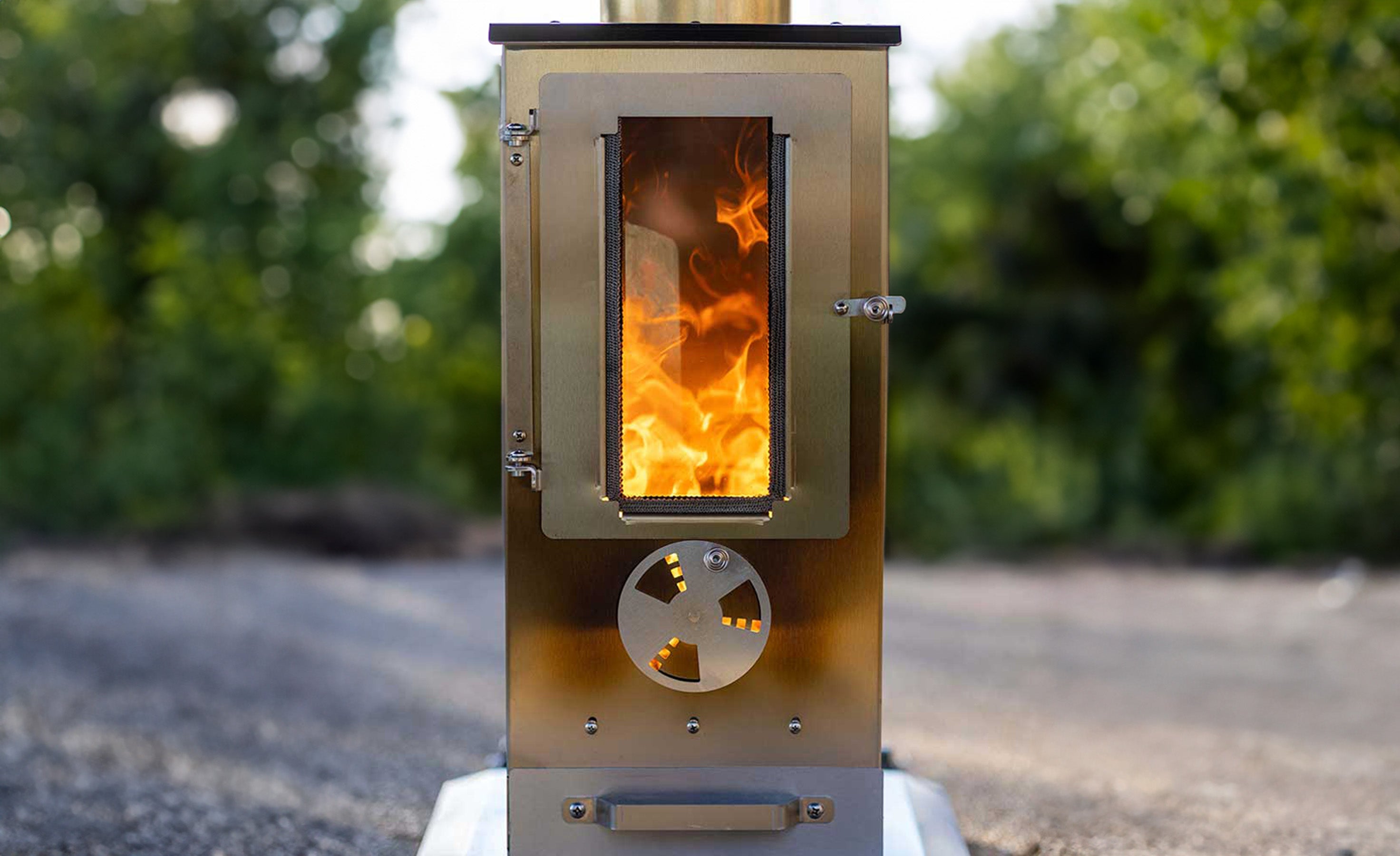 Big Timber - Wood Pellet Patio Heater For the Outdoorsman Timber Stoves