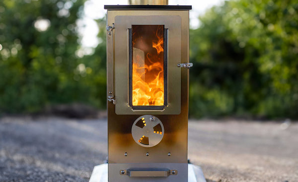Big Timber - Wood Pellet Patio Heater For the Outdoorsman Timber Stoves