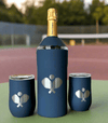 Limited Edition Pickleball Wine Set In Navy
