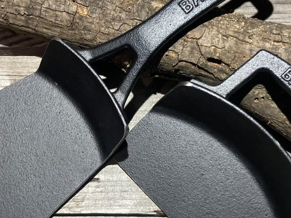 Cast Iron Smash Burger Set - Spatula and Scraper For the Chef Homestead on the Lane