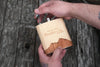 Not All Who Wander Are Lost - Wooden Hip Flask For the Bar Autumn Woods