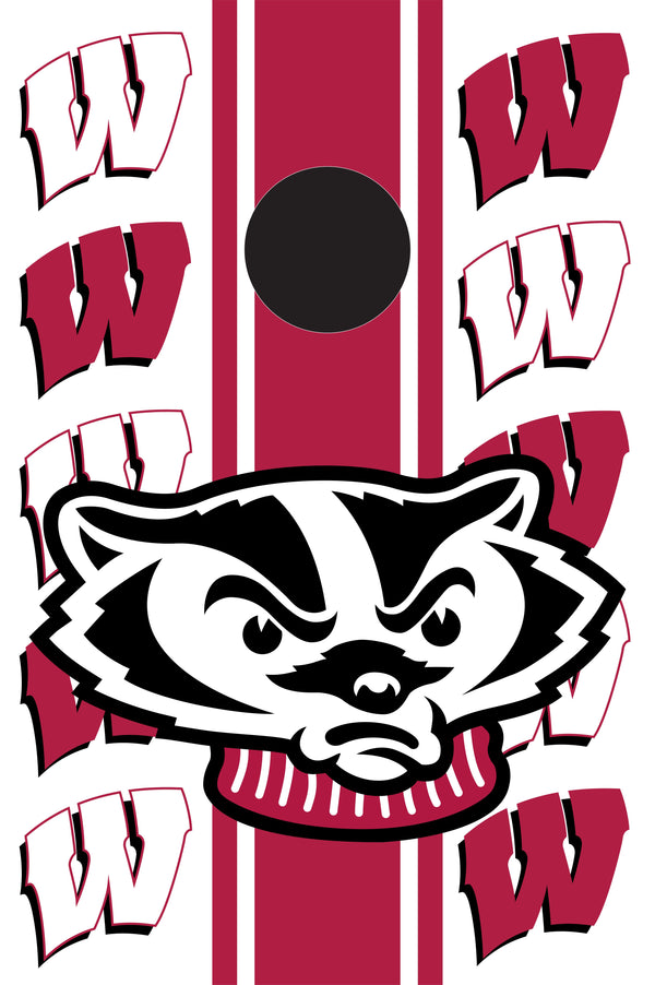 Cornhole Boards - University of Wisconsin Badgers