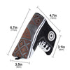 Putter cover size: 6.7 in tall, 4.7 in wide, 3.1 in depth, 3.5 in base