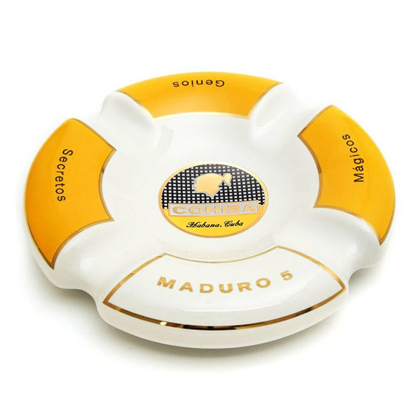 Maduro 5 Round Ceramic Cigar Ashtray Collection