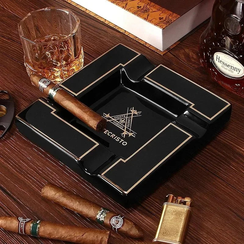 Club Rehab “Lounge Boss” Ceramic Cigar Ashtray Collection