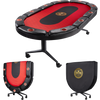 Triton 90" Premium 10 Player Folding Poker Table
