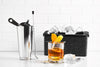 Crystal Clear Ice Cube Maker Tray - Eight 2" Squares Ice Cube Mold For the Bar Lemonsoda