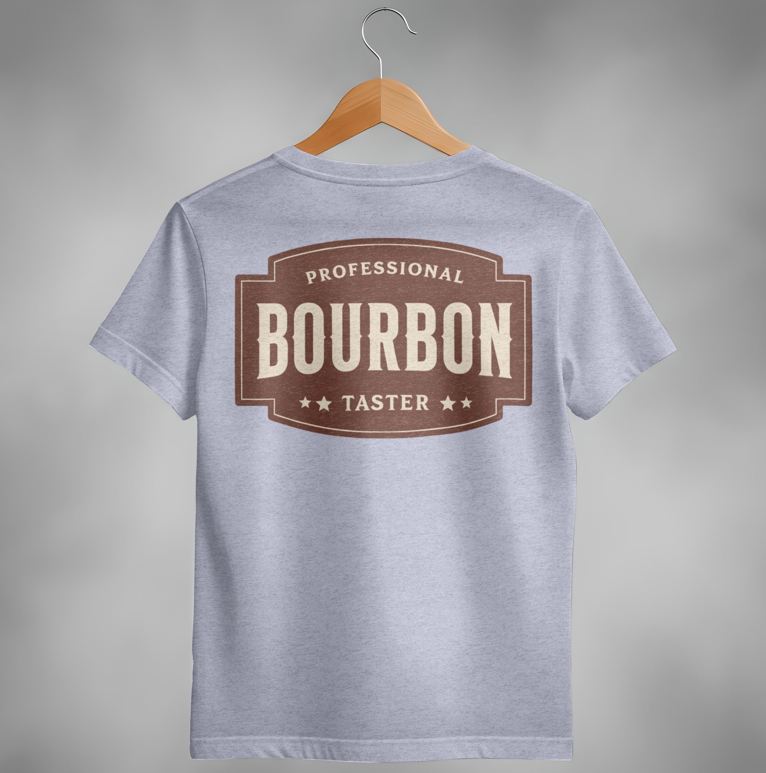 Professional Bourbon Taster Funny Alcohol Design T-Shirt