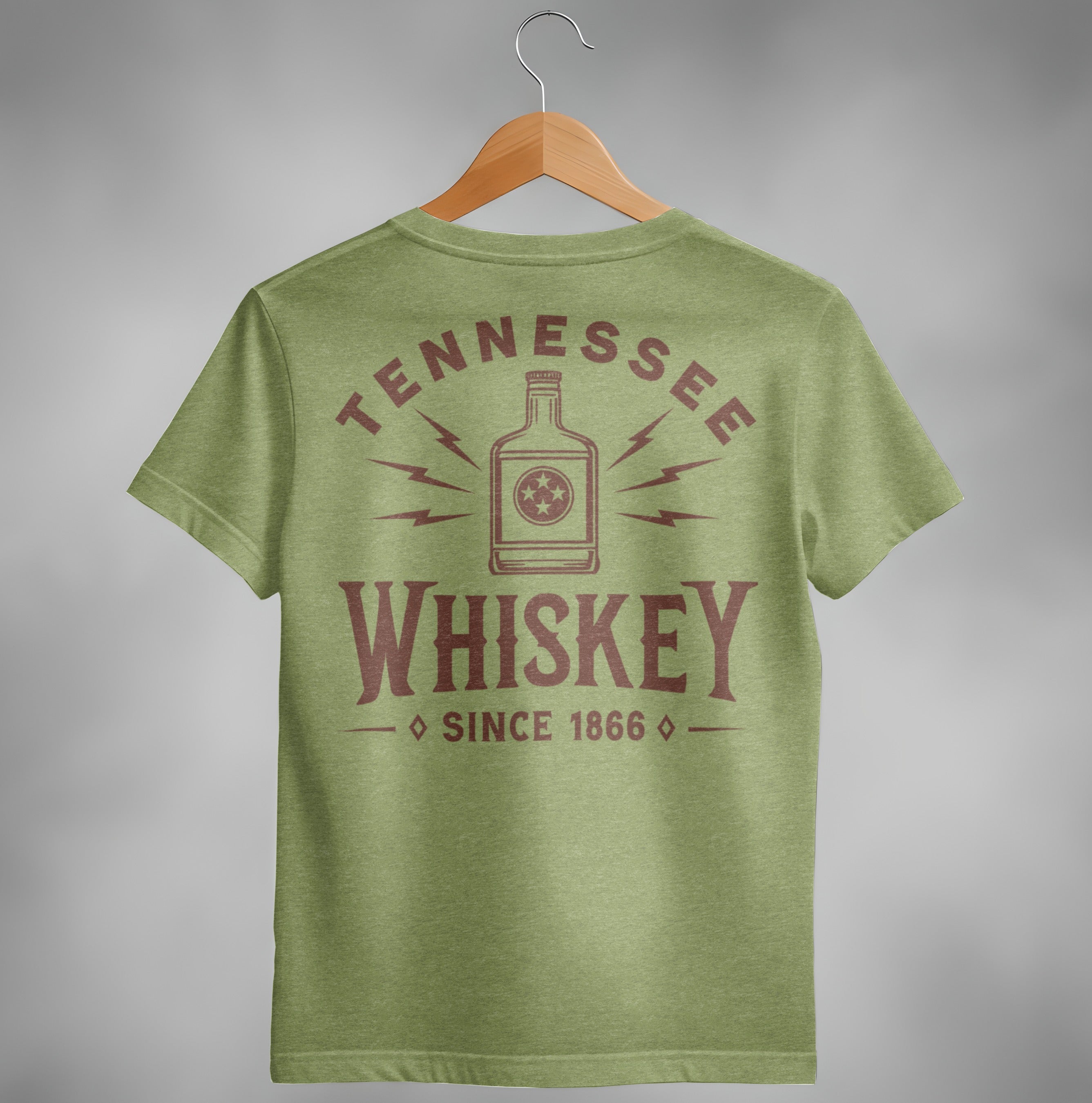 Tennessee Whiskey Bottle Since 1866 Graphic T-Shirt