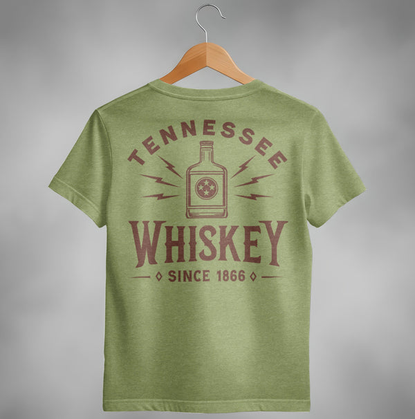 Tennessee Whiskey Bottle Since 1866 Graphic T-Shirt