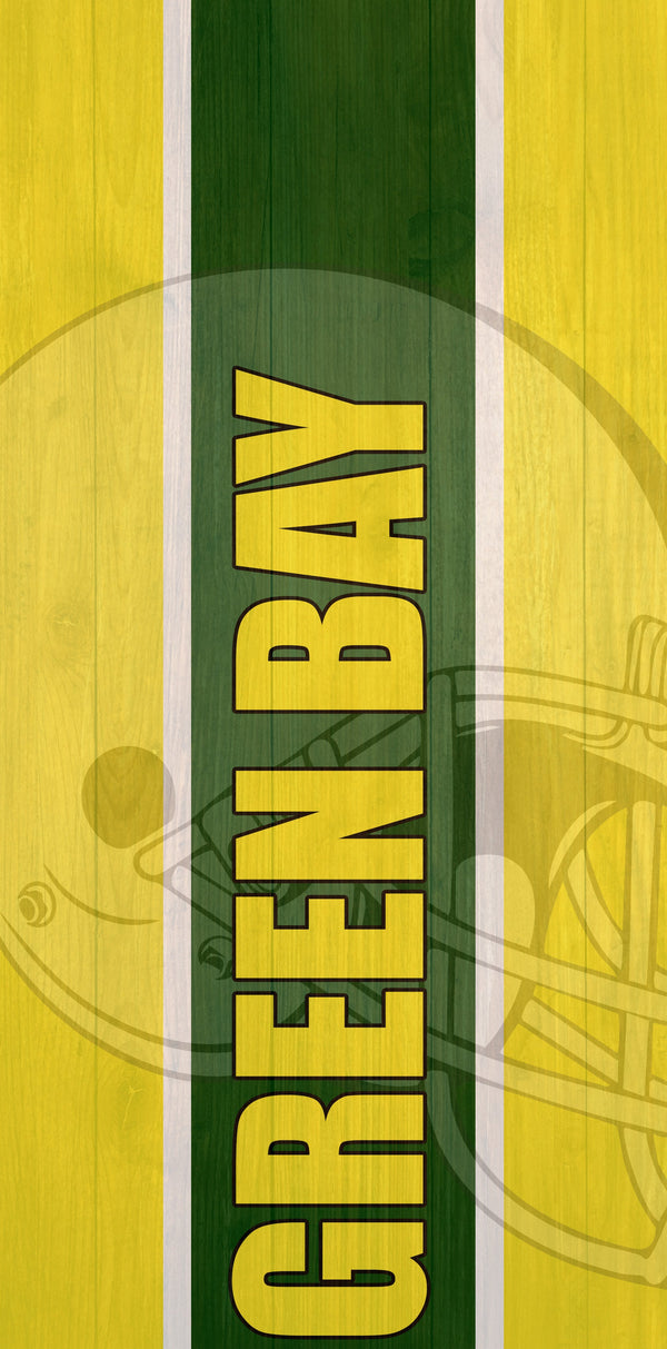 Green Bay Football Team Pro Style Cornhole Boards