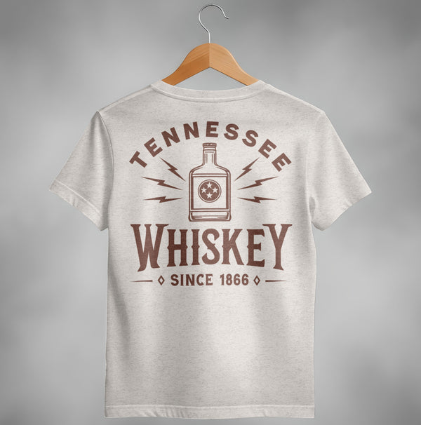 Tennessee Whiskey Bottle Since 1866 Graphic T-Shirt